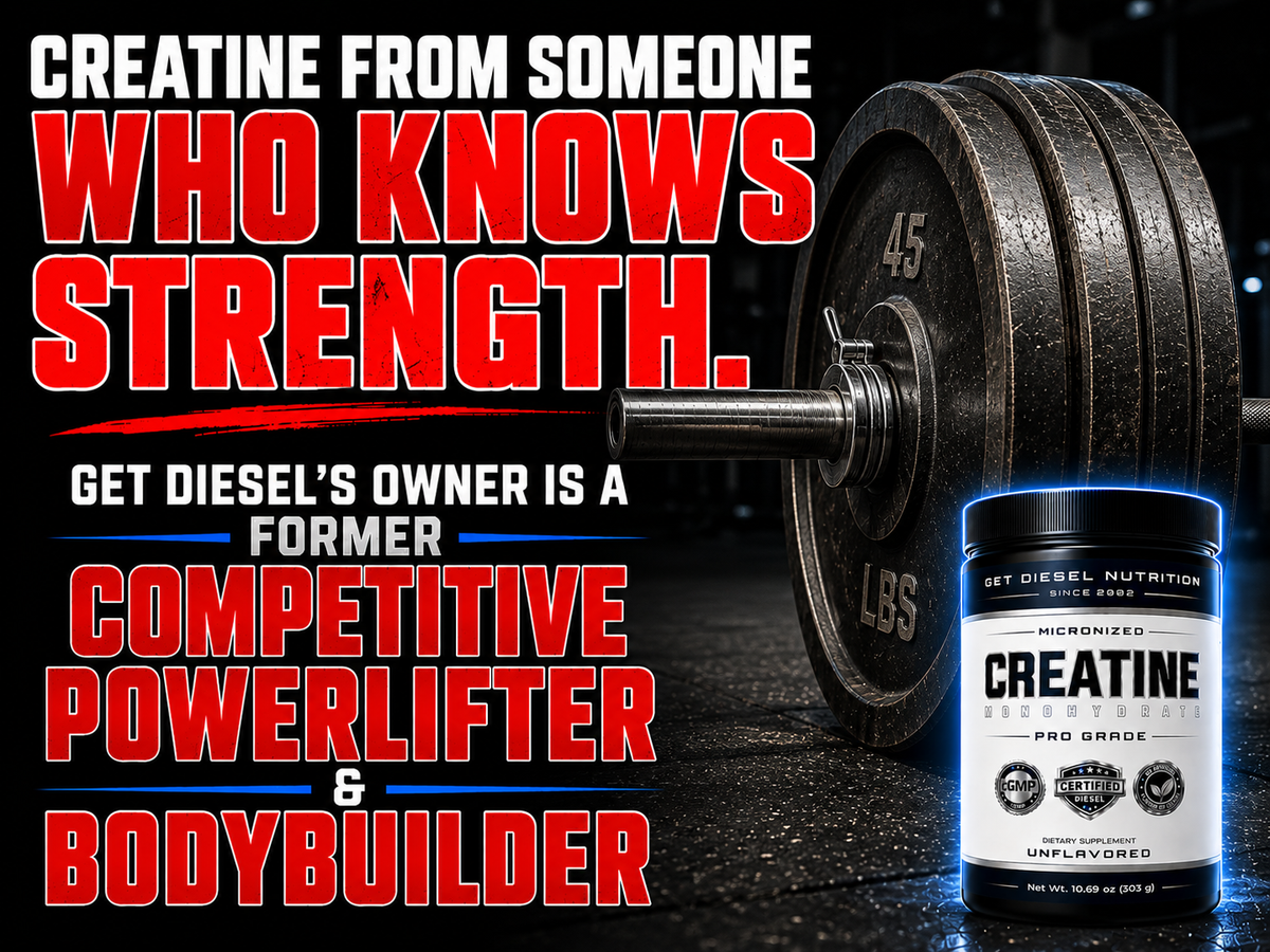 GET DIESEL Pro Grade Creatine