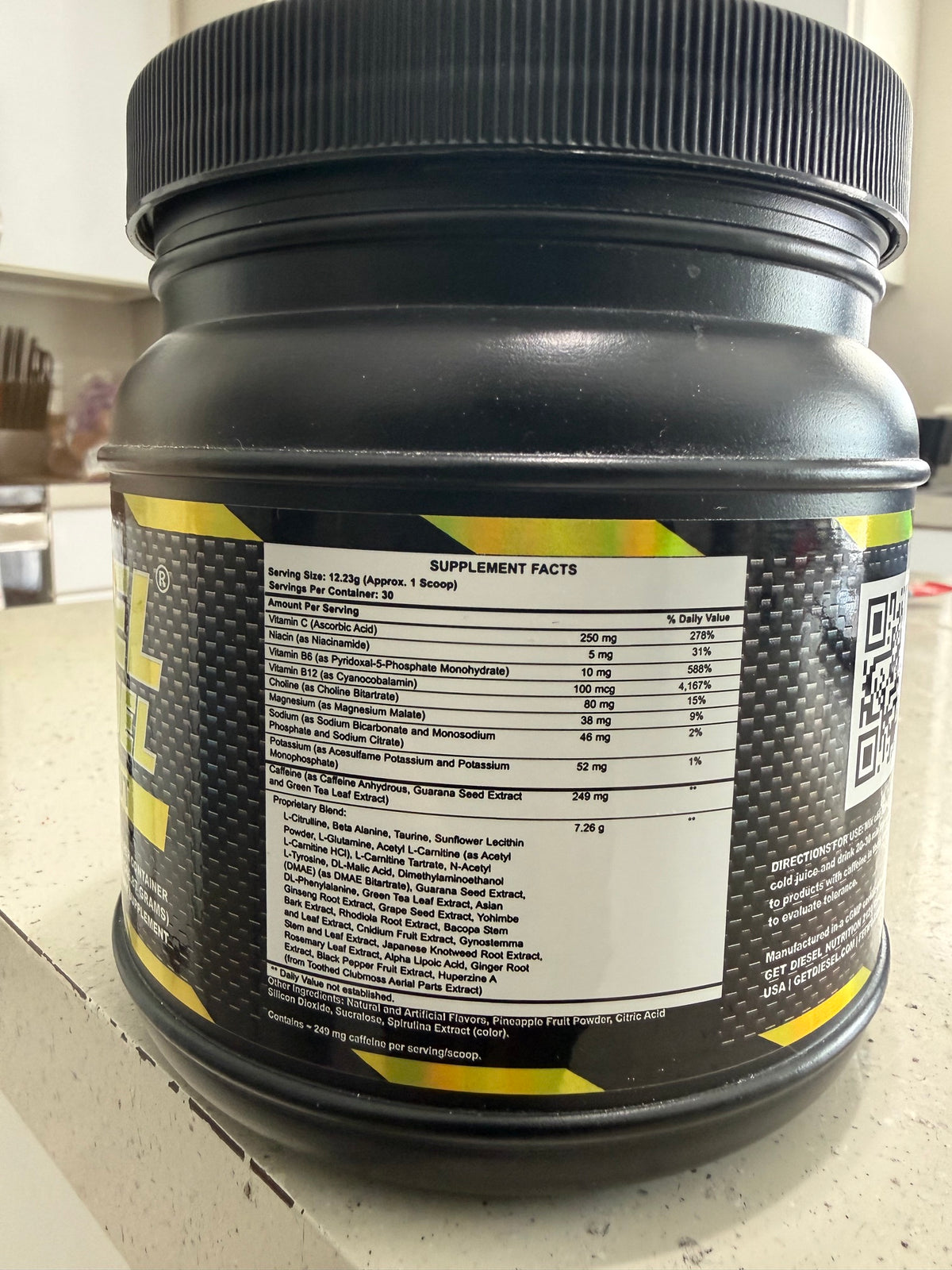 DIESEL FUEL Preworkout