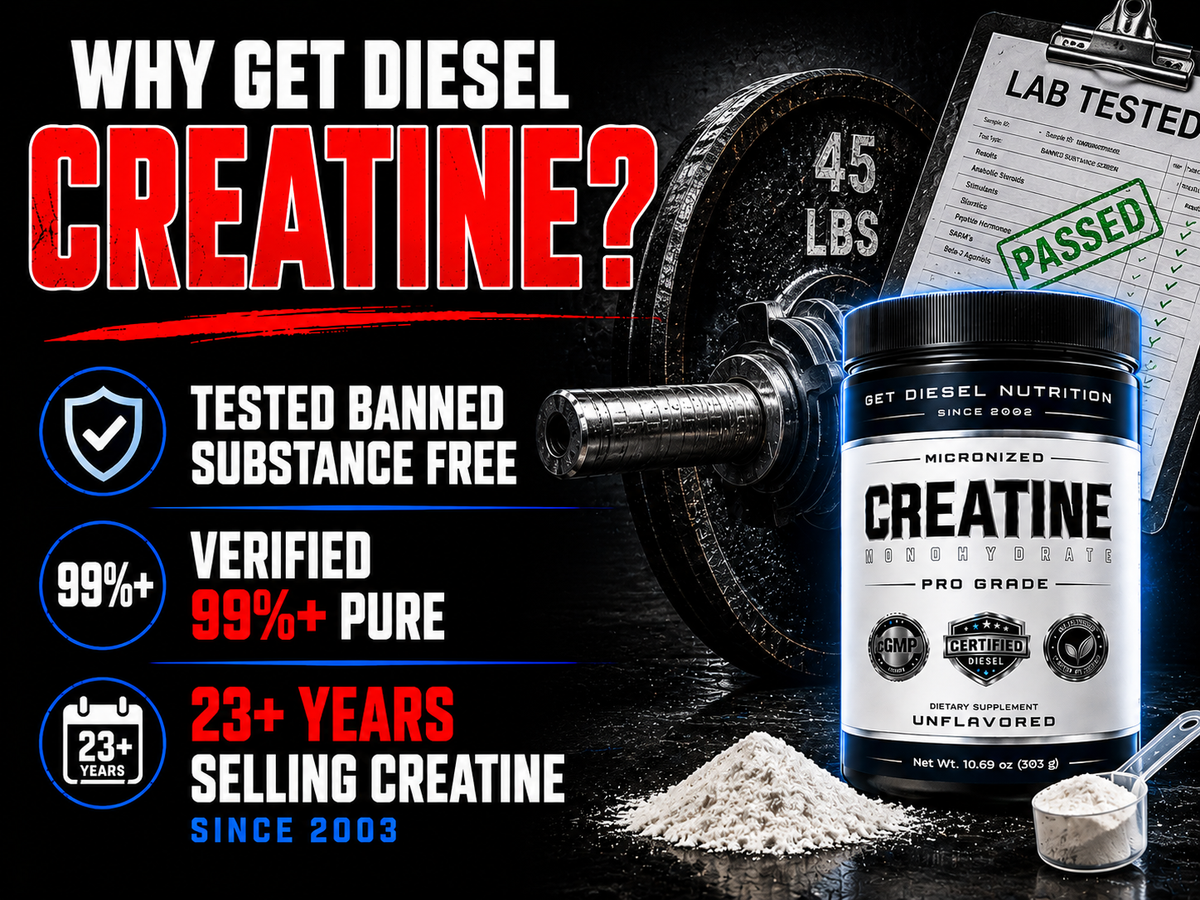 GET DIESEL Pro Grade Creatine
