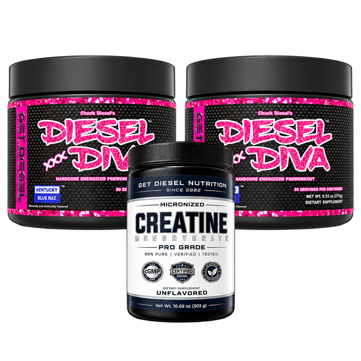 BOGO - Two DIESEL DIVA + Free Creatine