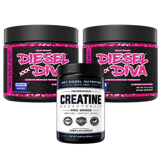 BOGO - Two DIESEL DIVA + Free Creatine