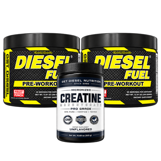 BOGO - Two DIESEL FUEL + Free Creatine