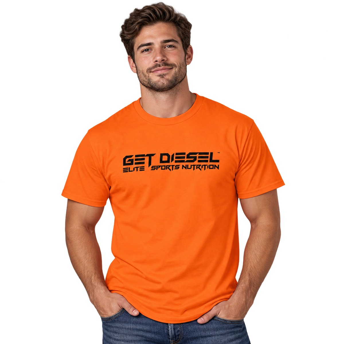GET DIESEL Logo T-Shirt