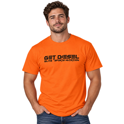GET DIESEL Logo T-Shirt