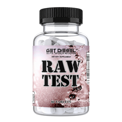 Raw Test 80-tablet bottle